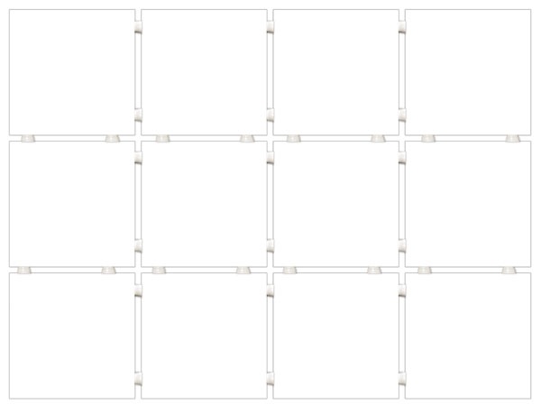 Керамическая плитка Kerama Marazzi 1230H Конфетти белый 9,8x9,8