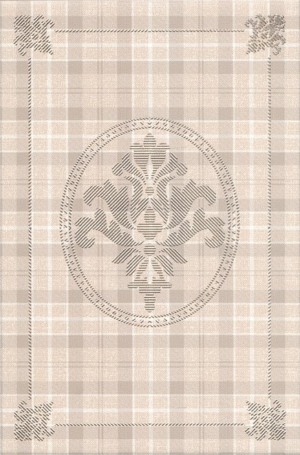 Декор Kerama Marazzi AD\B178\8236 Традиция Клетка 20x30