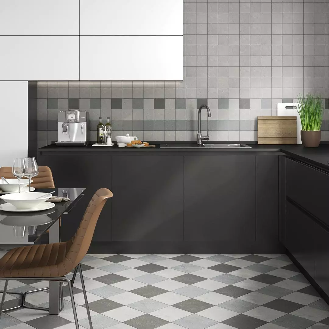 Мозаика Kerama Marazzi Матрикс мозаичный серый 20x30 MM8343