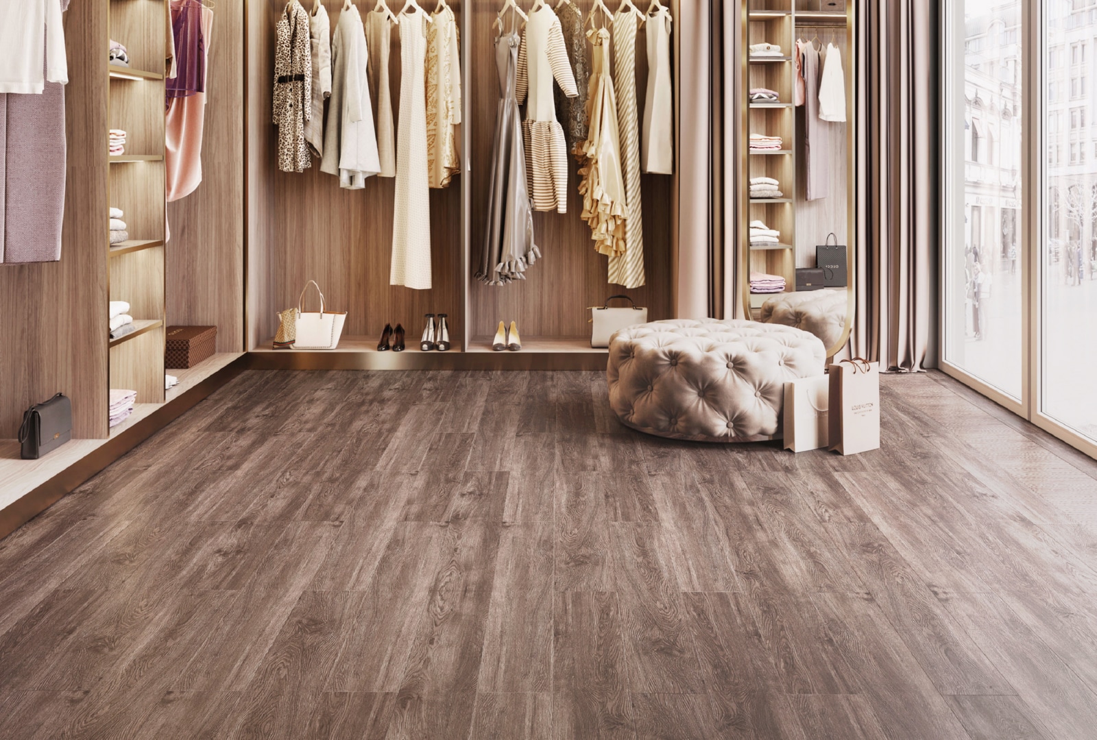 SPC ламинат Stronghold ELTZ Дуб Трафальгар 8014-5