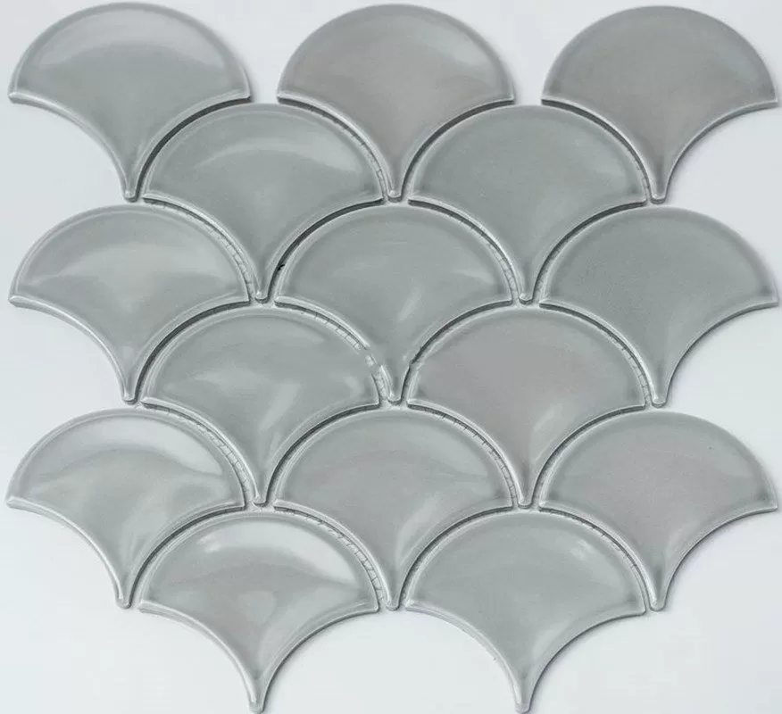 Мозаика NSmosaic PS7300-43 серый 25.9x27.3