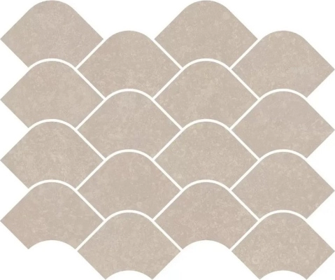 Декор Kerama Marazzi KMD2HID003BR Касабланка наборный бежевый светлый матовый обрезной 25x30