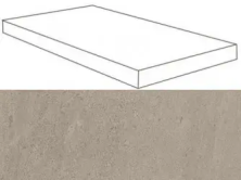 Ступень угловая левая Atlas Concorde Wise Silve Grey 33x60