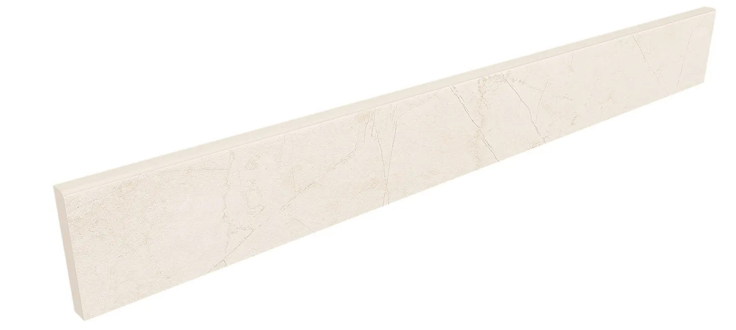 Плинтус Estima MA00 Ametis Marmulla Ivory 7x60 белый полир.