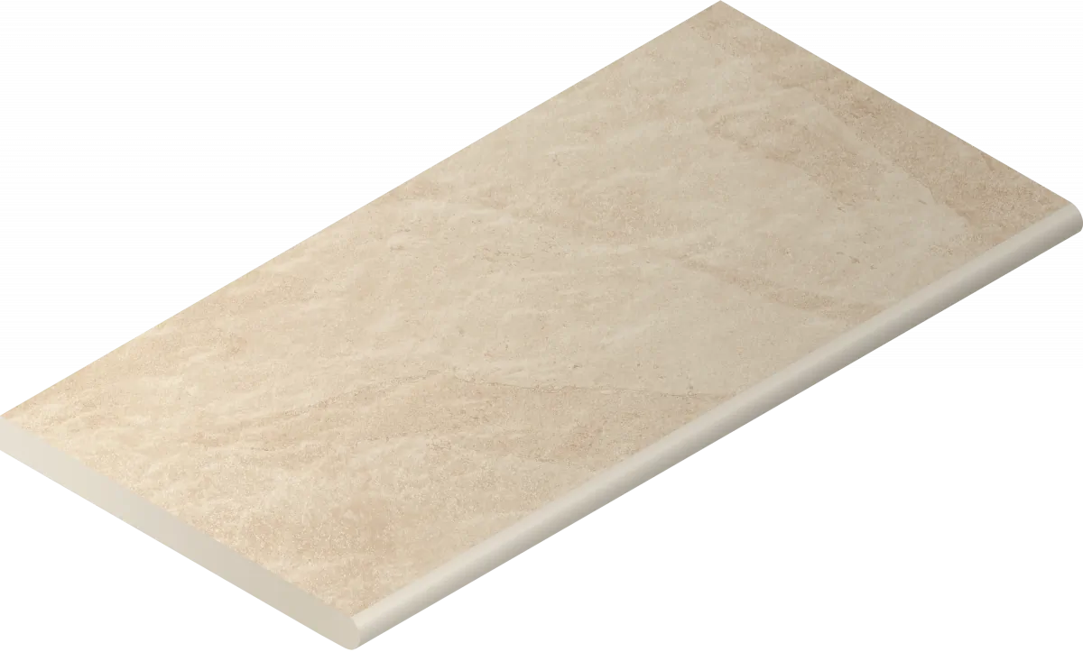 Бортик Italon Материя X2 Магнезио закругленный 620090001203 бежевый 30x120