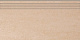 Ступень Grasaro Travertino Beige 29.4x60 G-420/PR/st01/294x600x10