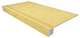 Комплект Estima SR04 Spectrum Yellow (Ступень 33x120 непол. прямоугол. бортик с насечками + Подступенок 14,5x120)