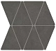 Мозаика Boost Natural Coal Mosaico Rhombus A7CR 33.8x36.7
