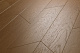Кварцвиниловая плитка Aqua Floor Chevron Premium (Parquet) AF7020CVR 690x120 Дуб селект Темный замковый кварц винил напольный