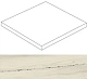 Ступень угловая правая Marvel Bianco Fantastico Scalino Ang. Dx Lapp. APAF 37.5x37.5