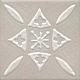 Декор Kerama Marazzi KMD3STA018GN Бахия 2 серый светлый глянцевый 9.8x9.8