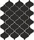 Керамическая плитка Kerama Marazzi 65001 Арабески глянцевый черный 26x30