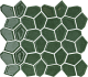 Мозаика Italon Авангард Эмеральд Спектрум 600110001121 зеленый 29.2x33.2