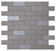 Мозаика Atlas Concorde Arty Charcoal Minibrick 30.5x30.5 9ASH
