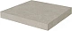 Ступень Kerama Marazzi KM6012G0201RGCA угловая клееная Касабланка HP серый светлый матовый обрезной 33x33