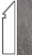Ступень правая Brave Grey Battiscopa Sag. Dx A1JM 7.2x30