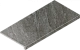 Ступень Италон Магма Графит Грип фронтальная 620070002964 серый 33x60