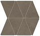 Мозаика Boost Natural Umber Mosaico Rhombus A7CQ 33.8x36.7
