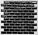 Мозаика NSmosaic PR 2348-41 черный 30x30