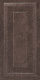 Керамическая плитка Kerama Marazzi 11131R Версаль коричневый панель обрезной 30x60