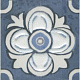 Вставка Kerama Marazzi Алмаш синий 4.9x4.9 DC\A33\SG9174