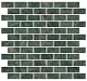 Декор Kerama Marazzi MM13123T Декор Эвора зеленый мозаичный глянцевый 30x32