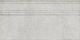 Плинтус Керама Марацци Venezia Догана серый светлый матовый обрезной 40х20