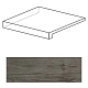Ступень угловая левая Axi Grey Timber Scalino Angolare Sx ANL4 22.5x22.5