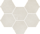 Мозаика Italon Континуум Полар Гексагон 25x29