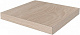 Ступень Kerama Marazzi DL501400R\GCS угловая клееная левая Про Вуд беж светлый 33x33