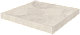 Ступень Kerama Marazzi DL500600R\GCA угловая клееная Роверелла беж светлый 33x33