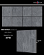 Керамогранит Novin Ceram Blestone Storm X9547M83 серый 60x60