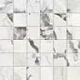 Мозаика Atlas Concorde Forte dei Marmi Quark Oyster White Mosaic Lapp Rett 30x30 610110001184