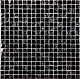 Мозаика NSmosaic No-193 стекло черный 30.5x30.5