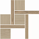 Декор Kerama Marazzi T056/SG643620 Альберони 1 наборный бежевый матовый обрезной 27.5x27.5