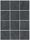 Керамическая плитка Kerama Marazzi 1301H Дегре чёрный 9,8x9,8