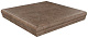 Ступень Kerama Marazzi SG158200R\GR\AN угловая Фаральони коричневый 34x34