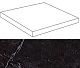 Ступень угловая правая Marvel Nero Marquina Scalino Ang. Dx ATEI 33x33