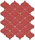 Керамическая плитка Kerama Marazzi KM2630M0061N Арабески Марокко красный матовый 26x30