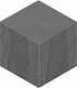 Мозаика Estima LN03/TE03 Luna Cube Anthracite 25x29 серый